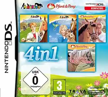4 in 1 - Meine Tierarztpraxis + Meine Tierpension + Mein Gestuet + Mein Pferd (Germany)-Nintendo DS